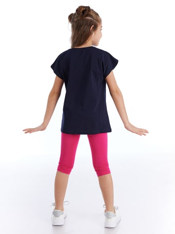 Denokids 2tlg. Outfit in Schwarz/ Pink