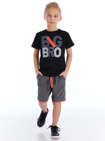 Denokids 2tlg. Outfit in Schwarz/ Grau