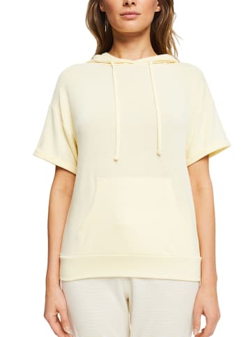 ESPRIT Bluza w kolorze jasnożółtym