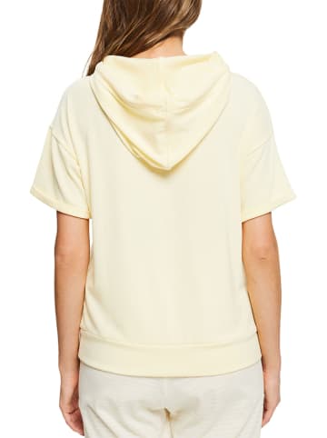 ESPRIT Bluza w kolorze jasnożółtym