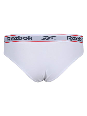 Reebok 3er-Set: Slips "Carina" in Grau/ Weiß/ Schwarz