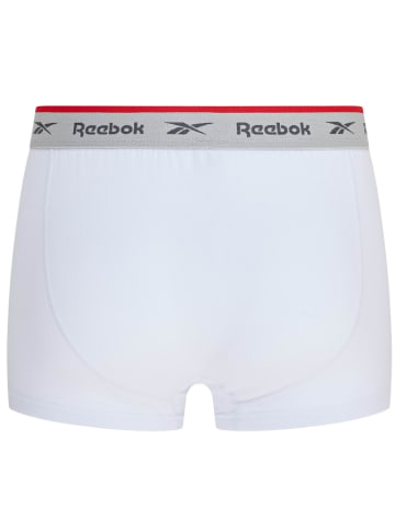 Reebok Bokserki (3 pary) "Ovett" w kolorze czarnym, białym i szarym