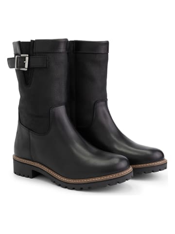 TRAVELIN' Leder-Stiefel "Gyland" in Schwarz