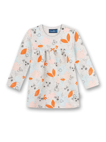 Sanetta Kidswear Kleid in Grau/ Bunt