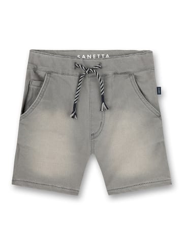 Sanetta Kidswear Spijkershort grijs