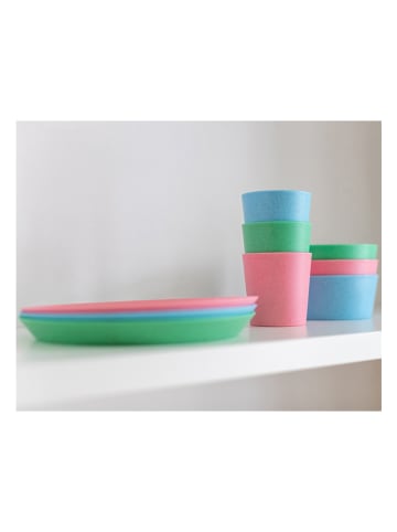 koziol Talerze (4 szt.) "Connect" w kolorze zielonym - Ø 20,5 cm