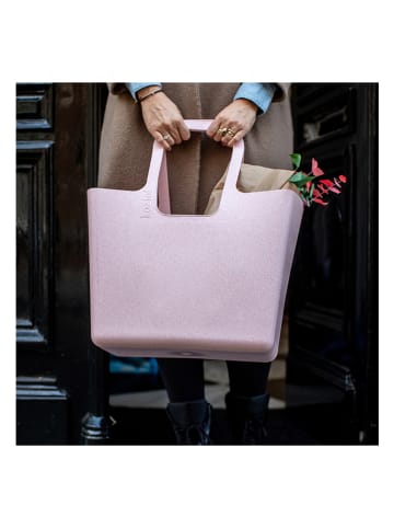 Koziol Shopper bag "Tasche XL" w kolorze jasnoróżowym - 44 x 54 x 21,5 cm