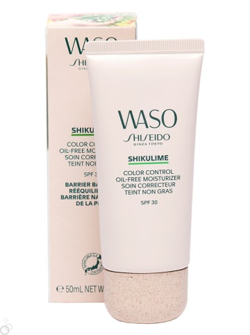 Shiseido Feuchtigkeitscreme "Waso Shikulime" - LSF 30, 50 ml