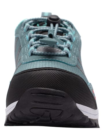 Trollkids Trekkingschoenen "Trolltunga Hiker Low" grijs/turquoise