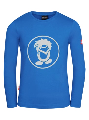 Trollkids Koszulka funkcyjna "Troll" w kolorze niebieskim