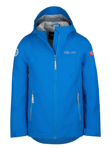 Trollkids Regenjacke "Telemark" in Blau