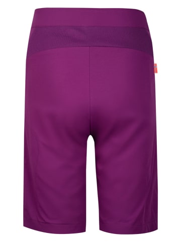 Trollkids Spodnie kolarskie 2w1 "Jondalen" w kolorze fioletowym