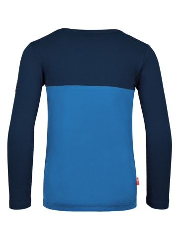 Trollkids Koszulka funkcyjna  "Bergen" w kolorze niebiesko-granatowym