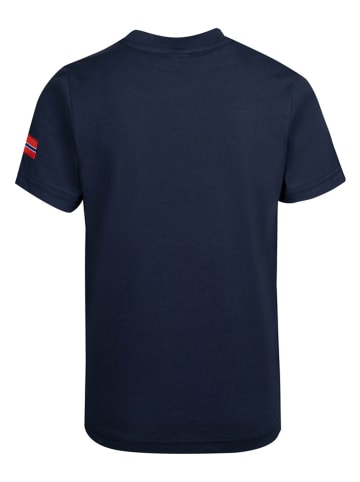 Trollkids Functioneel shirt "Windrose" donkerblauw