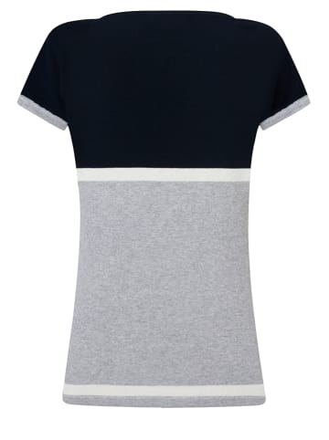 SIR RAYMOND TAILOR Shirt "Thais" grijs/donkerblauw