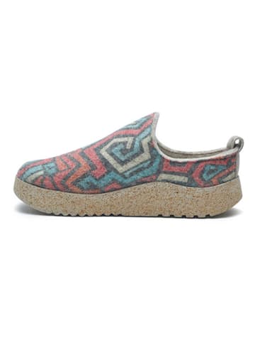 Comfortfusse Pantoffels meerkleurig