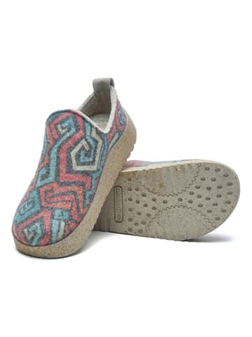 Comfortfusse Pantoffels meerkleurig