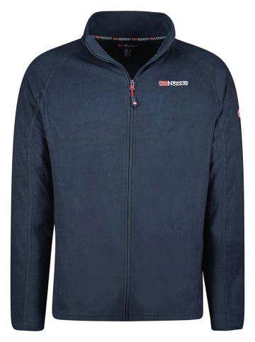 Geographical Norway Kurtka polarowa "Tug" w kolorze granatowym