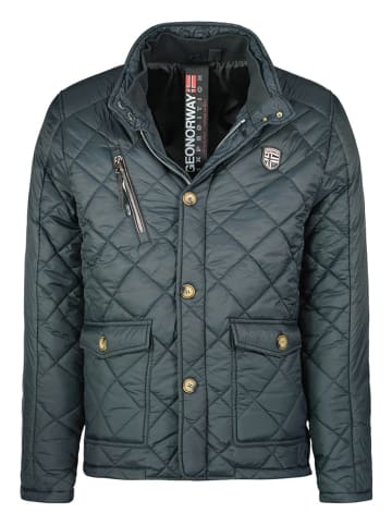 Geographical Norway Steppjacke "Cargue" in Schwarz