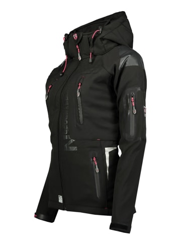 Geographical Norway Softshelljas "Tislande" zwart
