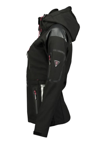 Geographical Norway Softshelljas "Tislande" zwart