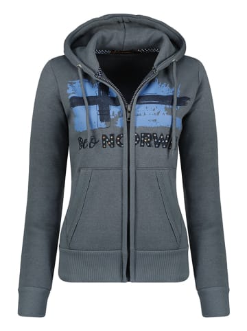 Geographical Norway Bluza "Farine" w kolorze niebieskoszarym