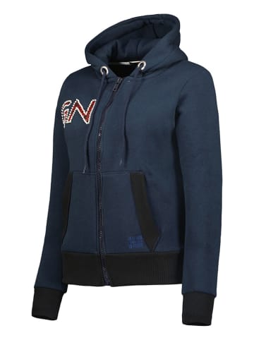 Geographical Norway Bluza "Gudite" w kolorze granatowym