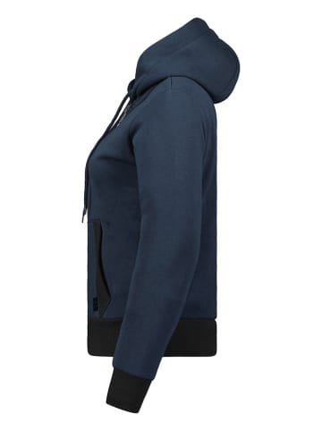 Geographical Norway Bluza "Gudite" w kolorze granatowym