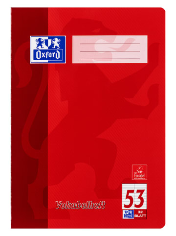 Oxford 5-delige set: taalschriften groen/rood - A4