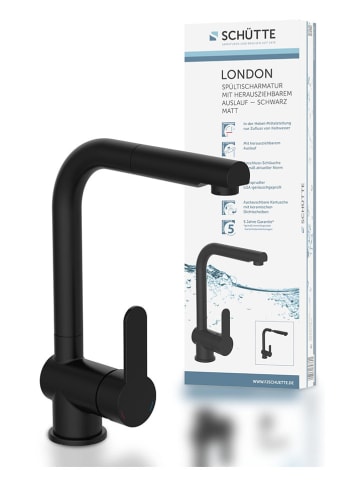 Schütte Spültischarmatur ''London'' in Schwarz