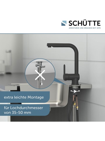 Schütte Spültischarmatur ''London'' in Schwarz