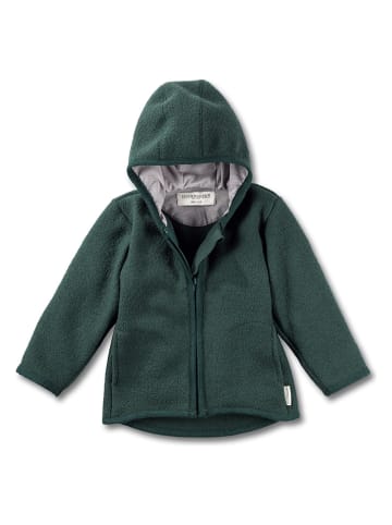 Hofbrucker Wollen jas donkergroen