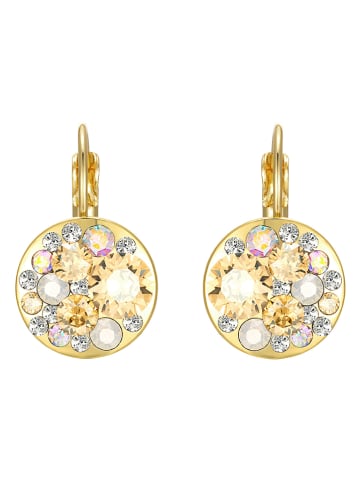 Park Avenue Vergold. Ohrringe mit Swarovski Kristallen
