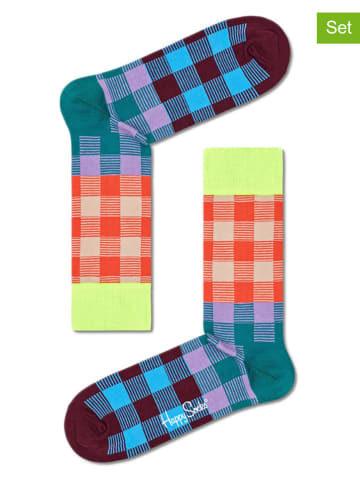 Happy Socks 2-delige set: sokken "Electric" meerkleurig