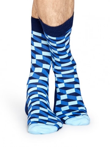Happy Socks Socken "Blue" in Blau/ Hellblau
