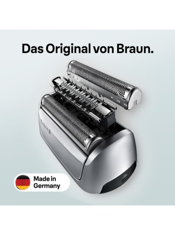 Braun Ersatz-Scherkopf "Series 8" in Silber