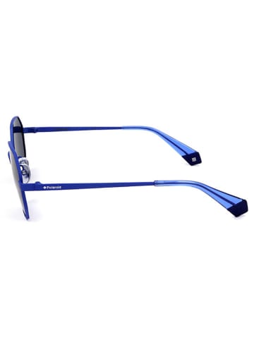 Polaroid Herren-Sonnenbrille in Dunkelblau/ Blau