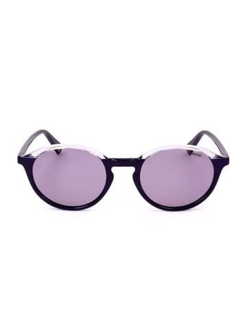 Polaroid Okulary przeciwsłoneczne unisex w kolorze fioletowym