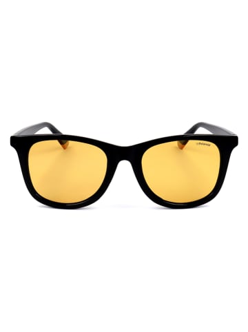 Polaroid Herenzonnebril zwart/geel
