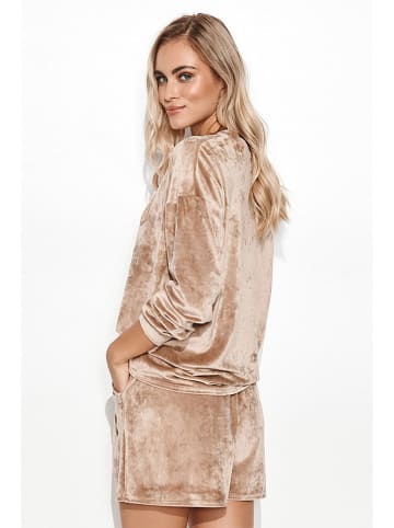 Makadamia 2-delige outfit beige