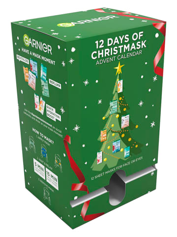Garnier 12-delige adventskalender "Facemasks"