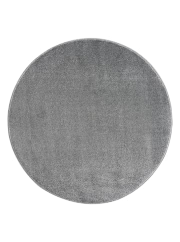 Kids love rugs Geweven tapijt "Effen" grijs