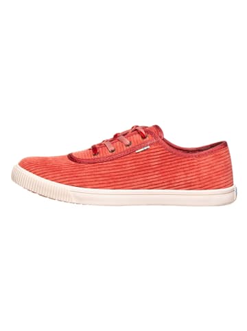 TOMS Sneakersy "Carmel" w kolorze czerwonym
