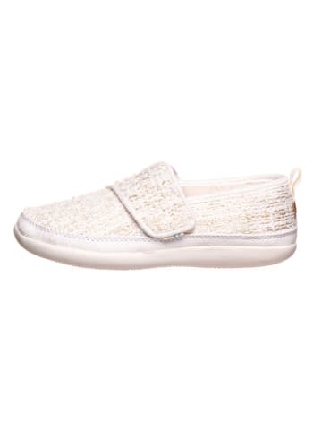 TOMS Slippersy "Inca" w kolorze białym