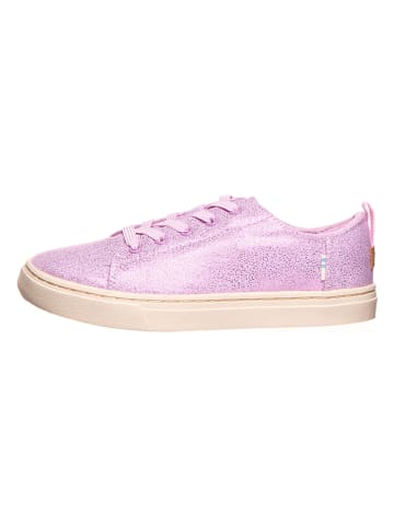 TOMS Sneakersy "Lenny" w kolorze różowym