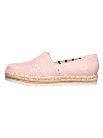 TOMS Slipper "Platform Aplagata" in Rosa
