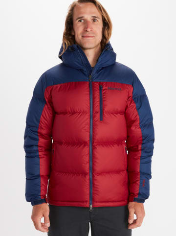 Marmot Donsjas "Guides Down" rood/donkerblauw