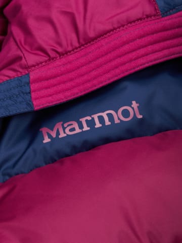Marmot Kurtka puchowa "Guides Down" w kolorze różowo-granatowym