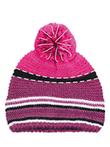 Killtec Dzianinowa czapka w kolorze różowym