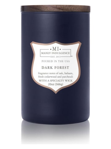 Colonial Candle Geurkaars "Dark Forest" donkerblauw - 566 g